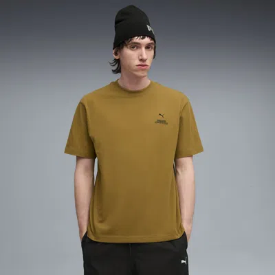 Puma Graphic T-shirt Men In Green