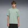 Puma Graphic T-shirt Men In Green