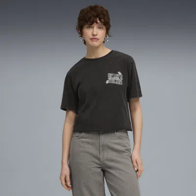 Puma Graphic T-shirt Women In Black