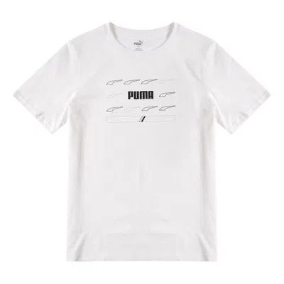 Puma Graphic T-shirts 'white'