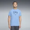 Puma Graphic Varsity T-shirt Men In Blue