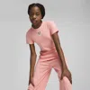 Puma Graphics Ribbed T-shirt Iv In Pink