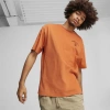 Puma Graphics Grow Playful T-shirt Men In Maple Syrup