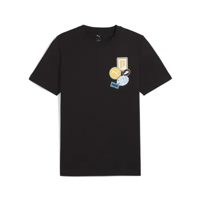 Puma Graphics Icon T-shirt In Black