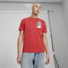 Puma Graphics Icon T-shirt In Red