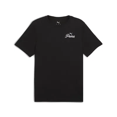 Puma Graphics Lv Chapel T-shirt In Black