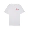 Puma Graphics Lv Cowboy T-shirt Men In White