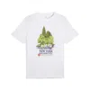 Puma Graphics Nyc Boat T-shirt In White