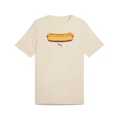 Puma Graphics Nyc Hot Dog T-shirt In Neutral