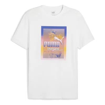 Puma Graphics Photoprint T-shirt 'white'