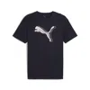 Puma Graphics  Logo Men's T-shirt In Blue