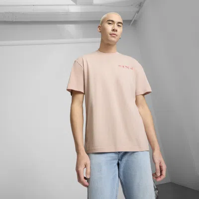Puma Graphics Recovery T-shirt In Pink