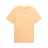 Puma Graphics Shoe T-shirt In Orange