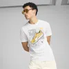 Puma Graphics Sneaker T-shirt In White