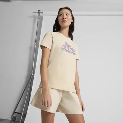 Puma Graphics Summer T-shirt Us Women In White