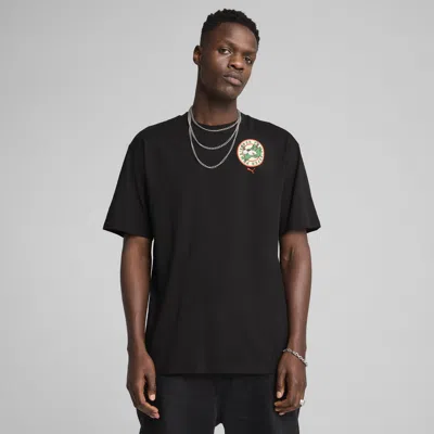 Puma Graphics Super  Men's Relaxed T-shirt In Black