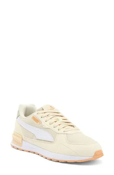 Puma Gravition Sneaker In Alpine Snow- White