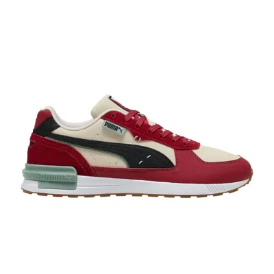 Pre-owned Puma Graviton Greenside 'alpine Snow Black Dark Crimson' | Red | Men's Size 9
