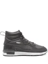 Puma Graviton Mid Booties In Grey