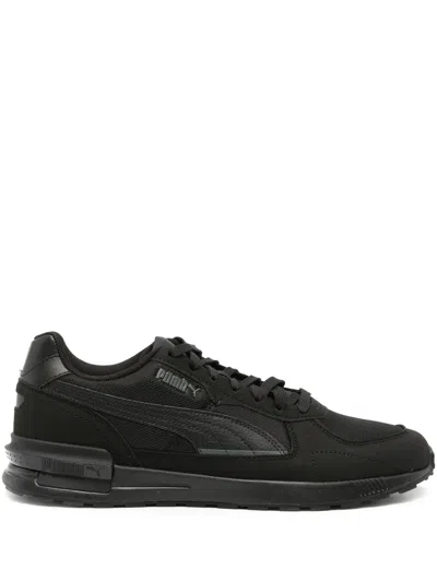 Puma Graviton Panelled Sneakers In Black
