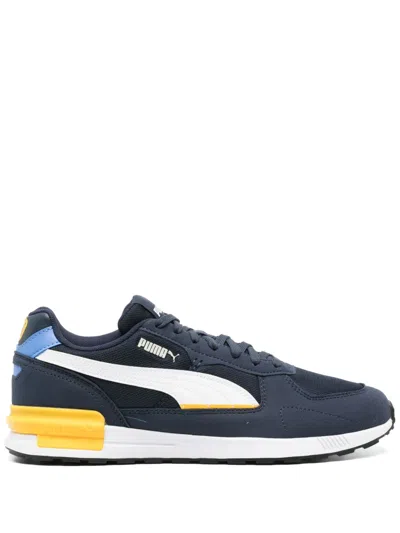 Puma Graviton Panelled Sneakers In Blue