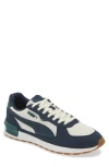 Puma Graviton Running Shoe In Vapor Gray-club Navy-dk Myrtle