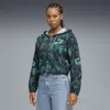 Puma Green Terrains Woven Jacket Women, Size Xl In Green