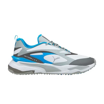 Pre-owned Puma Gs-fast 'white Quarry Ocean Dive' | Grey | Men's Size 8.5 In Gray