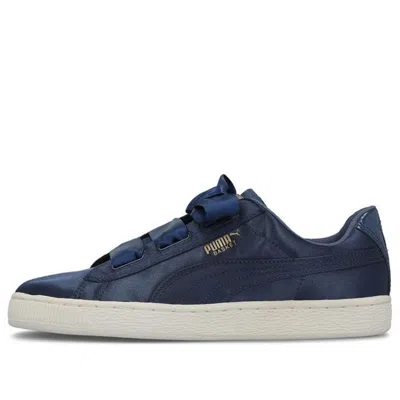 Puma (gs)  Basket Heart Tween In Blue