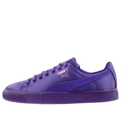 Puma (gs)  Clyde Satin 'violet Indigo'
