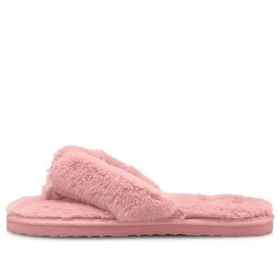 Puma (gs)  Fluff Flip Slide 'lotus' In Animal Print