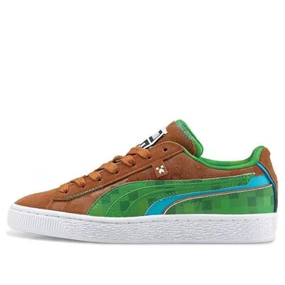 Puma (gs)  Minecraft X Suede 'grass Block' In Multi