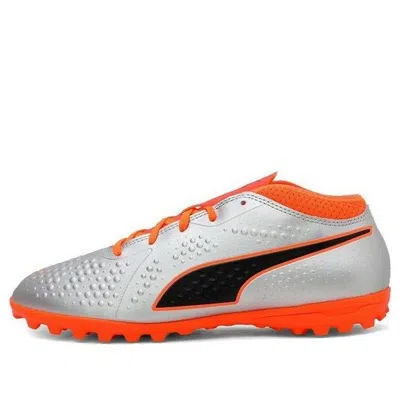 Puma (gs)  One 4 Syn Tt 'silver Orange Black' In Multi