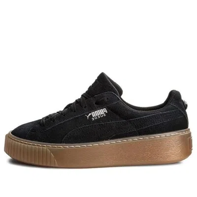 Puma (gs)  Platform Jewel 'black Gold' In Multi