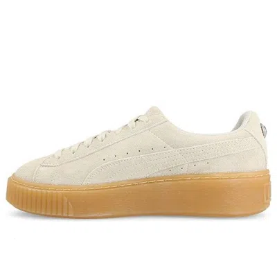 Puma (gs)  Platform Jewel Sneakers Beige/white