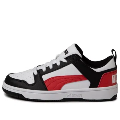 PUMA (GS) PUMA REBOUND LAYUP LOW SL JR SNEAKERS RED/BLACK