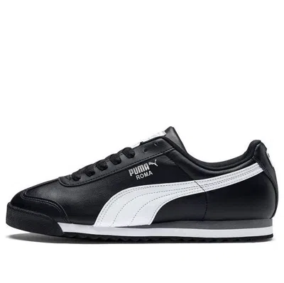 Puma (gs)  Roma Basic 'black White Silver'