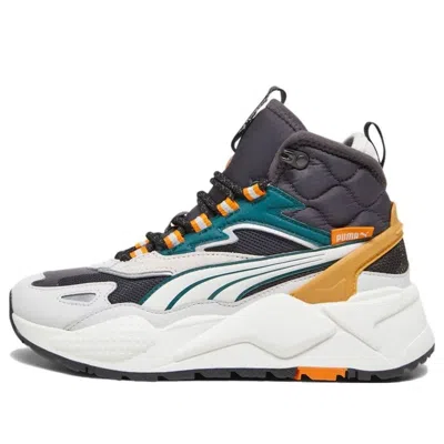 Puma (gs)  Rs-x High 'dark Coal Vapor Grey' In Multi