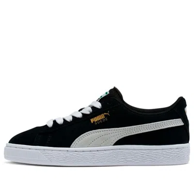 Puma (gs)  Suede 'black White'