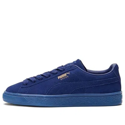 Puma (gs)  Suede Classic 'mono Gold - Elektro Blue'