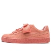 Puma (gs)  Suede Heart 'desert Flower' In Pink