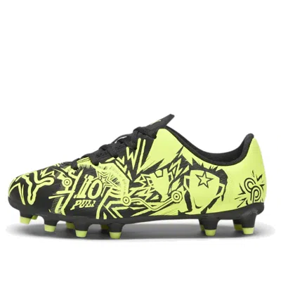 Puma (gs)  Tacto 2 Fg Ag X Christian Pulisic 'cp10 Pack - Electric Lime' In Yellow