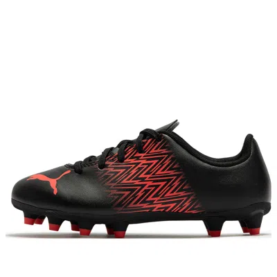 Puma (gs)  Tacto Fg/ag Soccer Cleats Jr 'black Sunblaze'