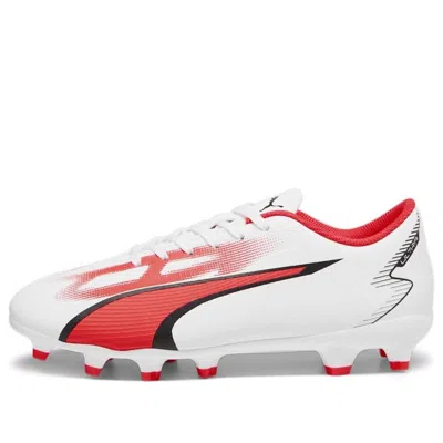 Puma (gs)  Ultra Play Fg Ag 'breakthrough Pack' In White