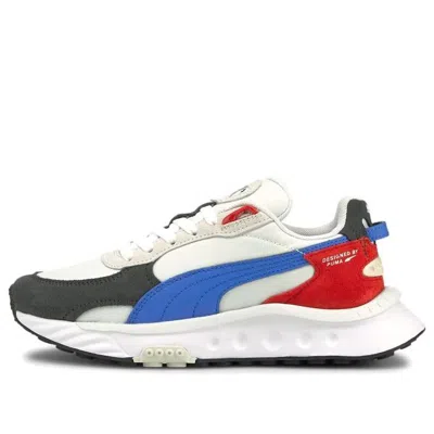 Puma (gs)  Wild Rider Rollin 'ebony White' In Multi