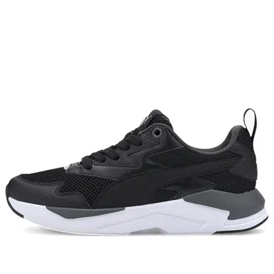 Puma (gs)  X-ray Lite Jr Low Top Running Shoes Black/grey/white