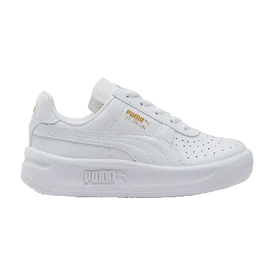 Pre-owned Puma Gv Special Little Kid 'white Team Gold'