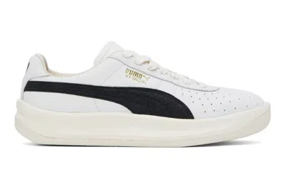 Pre-owned Puma Gv Special Made In Italy White Black In  White/ Black