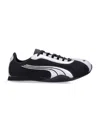 Puma H-street Og Sneakers In Black Leather And Fabric In Black