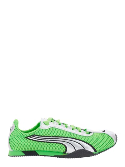 PUMA H-STREET OG GREEN LOW TOP PERFORATED SNEAKERS WITH MAXI LOGO ON THE TONGUE IN TECH FABRIC UNISEX
